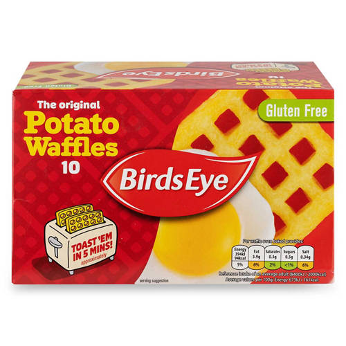 Potato Waffles 10 Pack