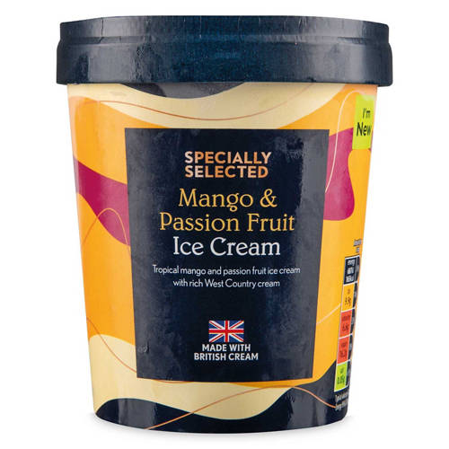 Mango & Passion Fruit Ice Cream Tub