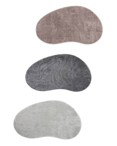 Group 1, Stone Shape Rug