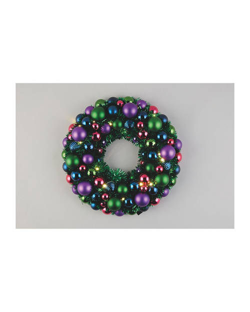 Details 1, LED Bauble Garland/Wreath