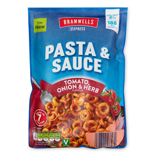 Tom, On, Herb Pasta & Sauce