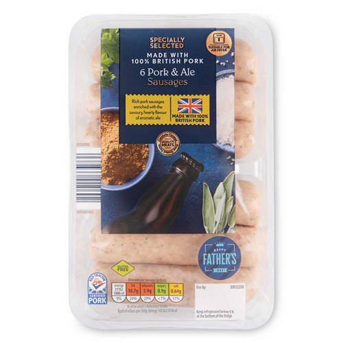 Pork & Ale Sausages