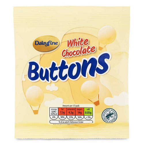 White Chocolate Buttons