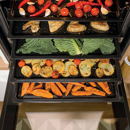 Lifestyle 5, Induktionsbackrohr-Set black