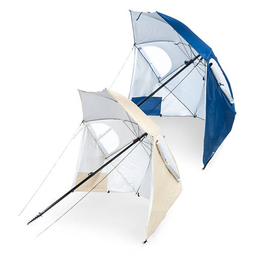 Groupe 1, Parasol de plage 2-en-1, beige