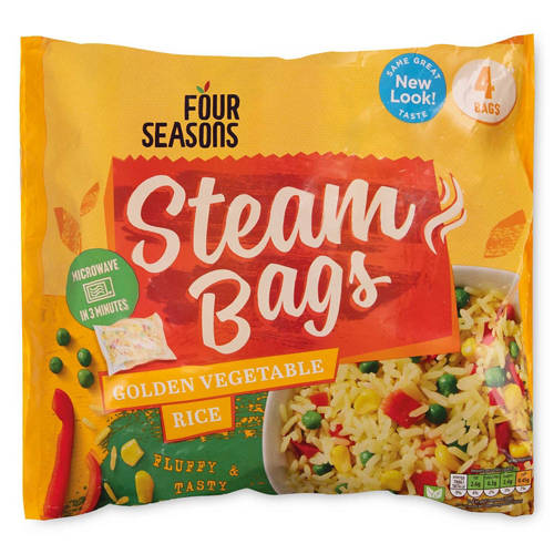 Golden Rice Steam Bags