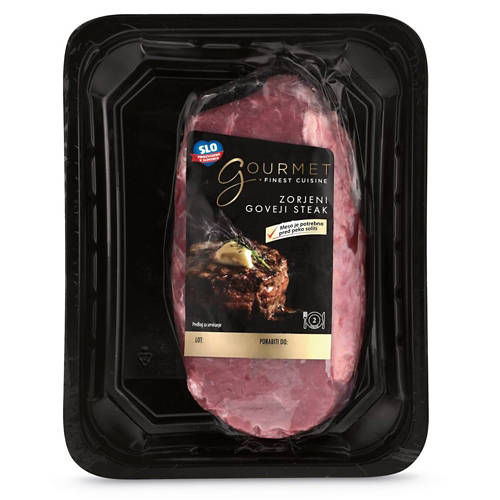 zorjeni goveji steak