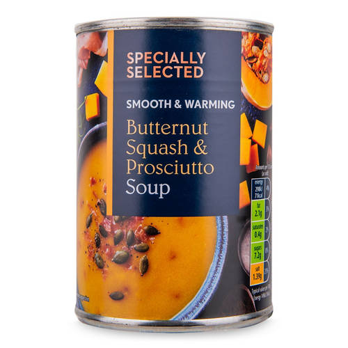 Butternut Squash & Prosciutto Soup