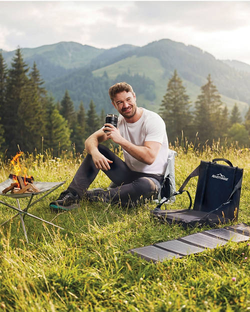 Lifestyle 1, Fold Flat Hiking Chair