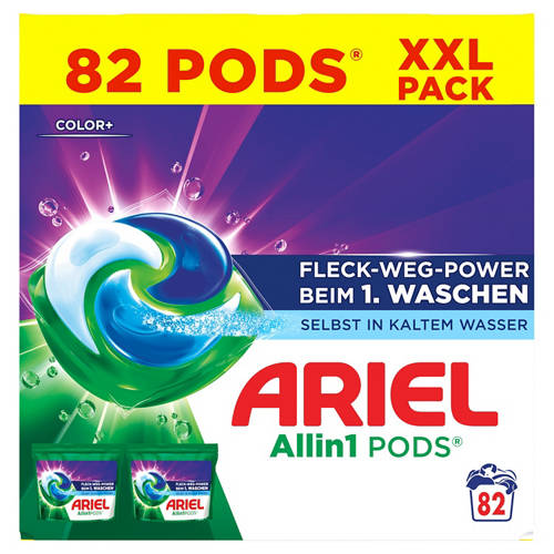 Vorderansicht 1, Waschmittel Pods All in One 82 WL, Color
