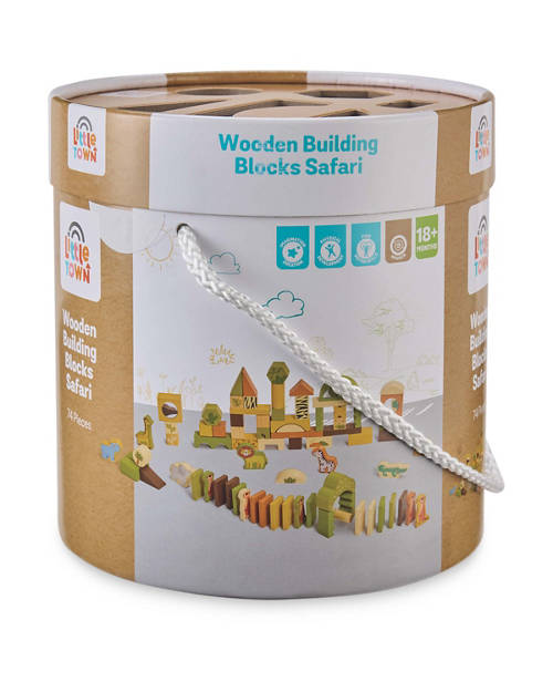 Front shot 2, Wooden Building Blocks