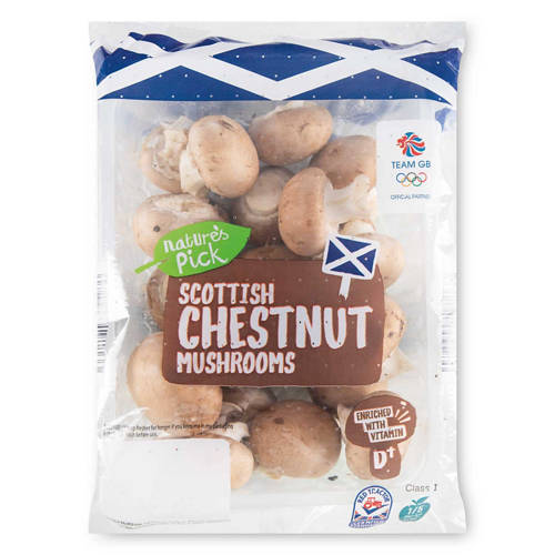 Front shot 2, British Chestnut Mushrooms