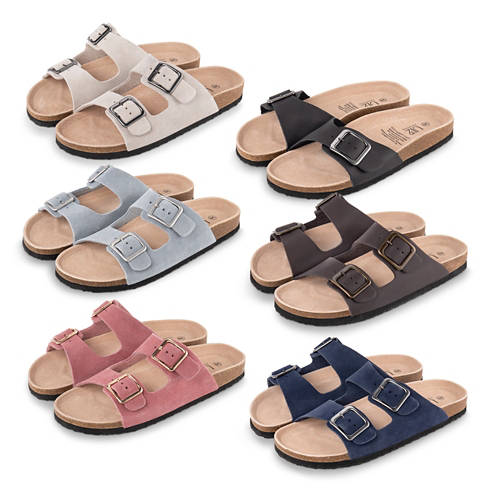 Gruppo 1, Ciabatte unisex, tortora, 38