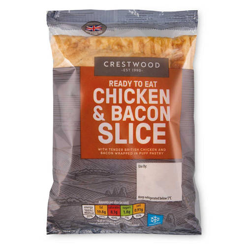 Chicken & Bacon Single Slices
