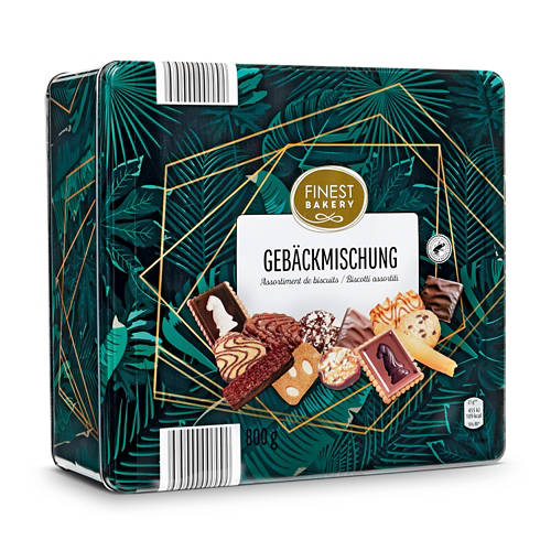 Vorderansicht 2, Gebäckmischung