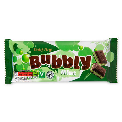 Mint Chocolate Bubbly Bars