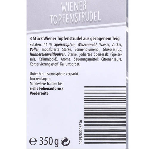 Details 1, Strudelspezialitäten Apfel