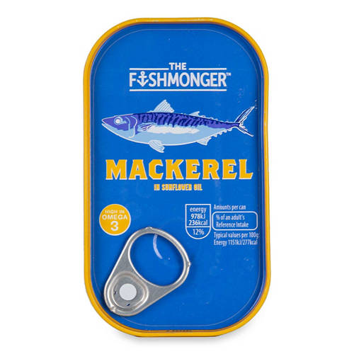 Mackerel in Sunflower Oil