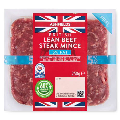 Beef Mince 5% Fat 250g