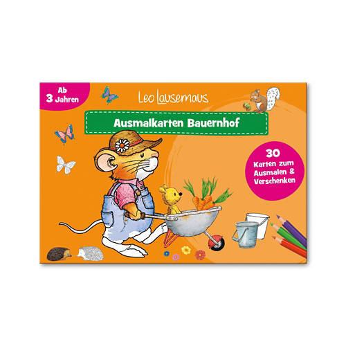 Vista frontale 1, Cartoline da colorare, Leo Lau da colorare