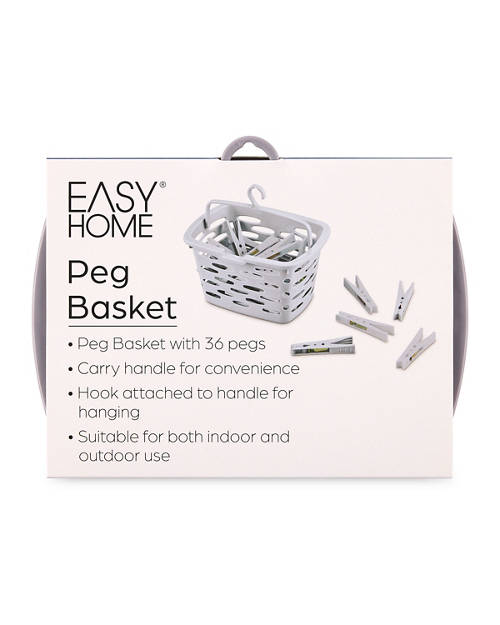 Front shot 2, Peg Basket/Sock Hanger