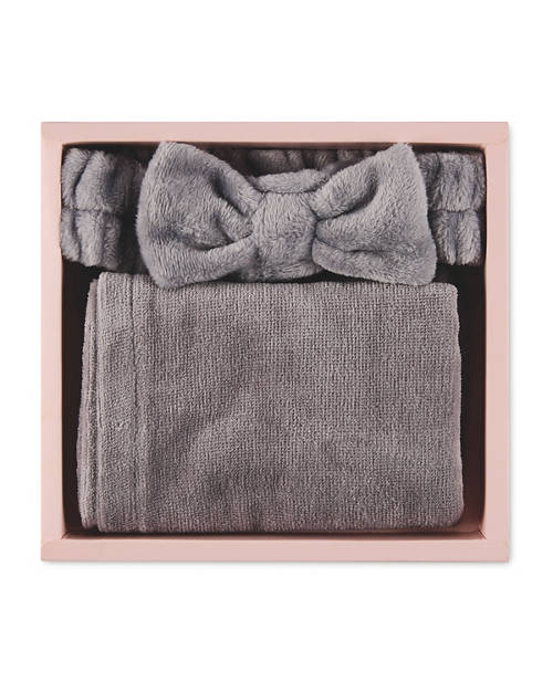 Front shot 2, Satin Gift Set, Hair Wrap+Band