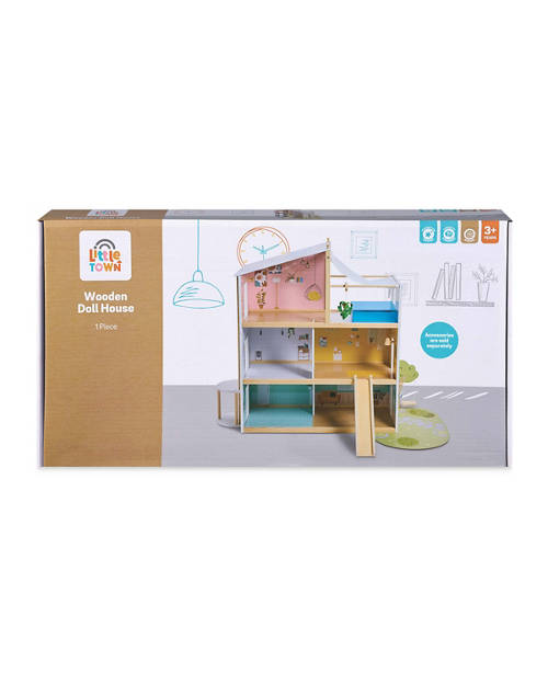 Front shot 2, Wooden Doll's House