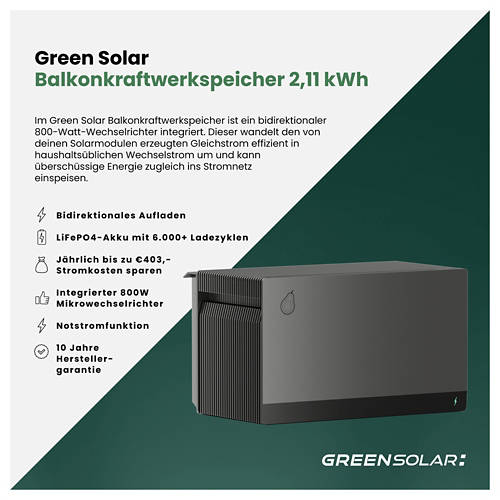 Details 2, Balkonkraftwerkspeicher 2,11 kWh