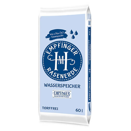 Vorderansicht 2, Wasserspeicher Rasenerde