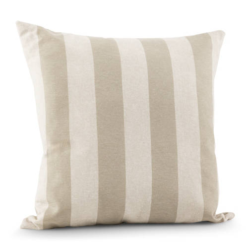 Vorderansicht 1, Outdoor Kissensortiment, Dekokissen, Beige gestreift