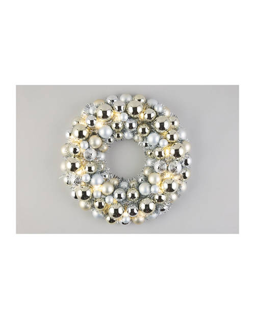 Details 1, LED Bauble Garland/Wreath