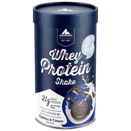 Vista frontale 1, Multipower Proteine in polvere, Cookies & Cream