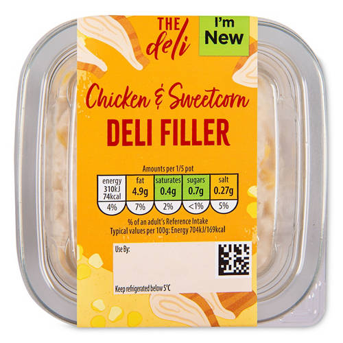 Chicken & Sweetcorn Deli Filler