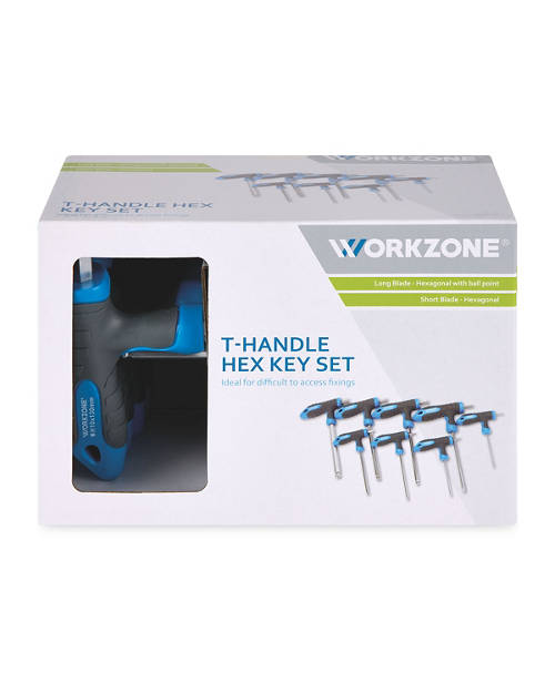 Front shot 2, T-Handle Hex Key Set
