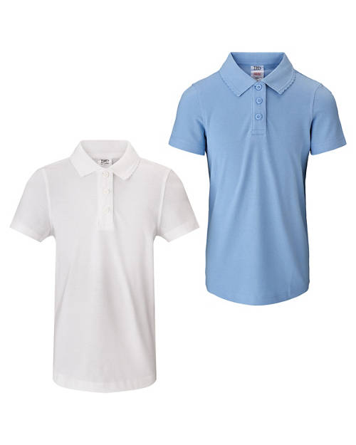Group 1, Girl's Polo Shirts 2 Pack