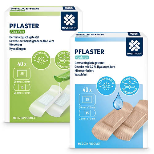 Csoport 1, Sebtapasz, 80 darab, aloe vera