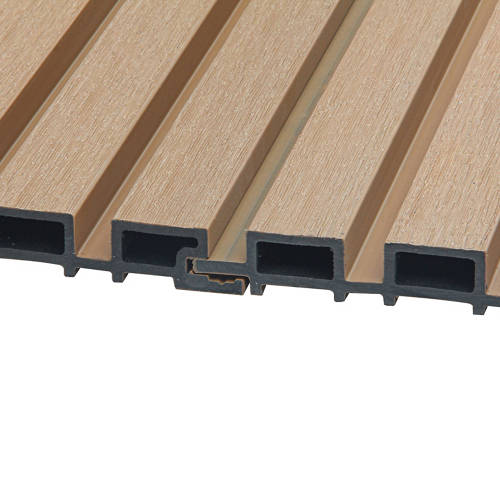 Details 2, Fassadenverkleidung DUVAR - 10 m² teak