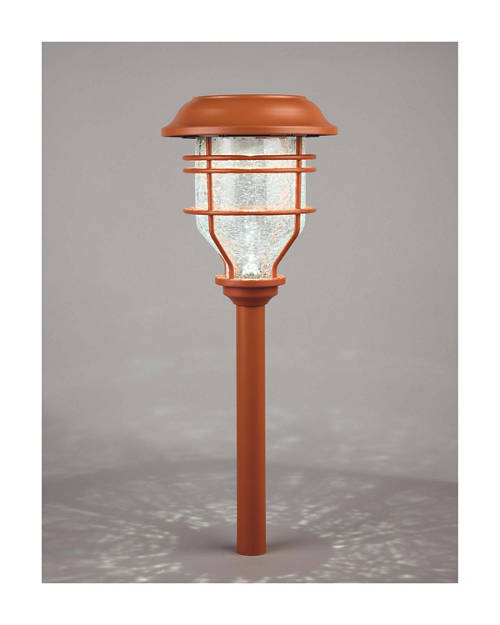 Front shot 2, Solar Crackle Stake Light