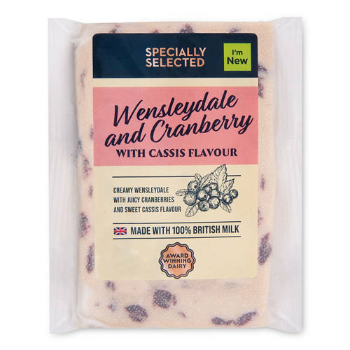 Wensleydale with Cranberry Cheese
