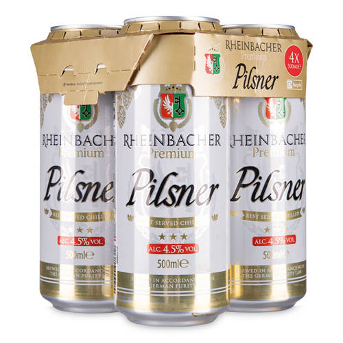 Pilsner 4 x 500ml