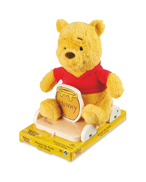 Front shot 2, Winnie the Pooh Plush Pull Along