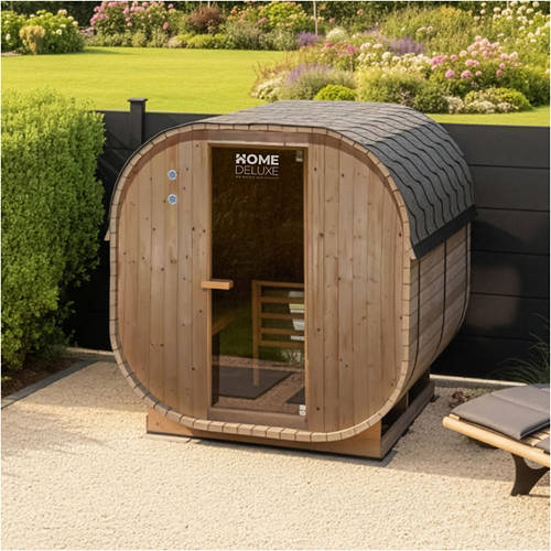 Lifestyle 1, Outdoor Sauna CUBE XL