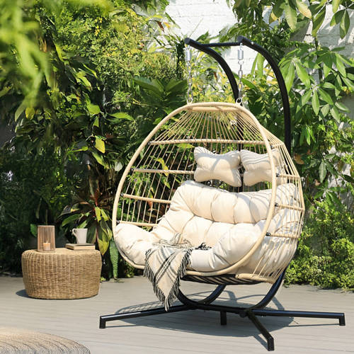 Lifestyle 1, Hängesessel - 2 Sitzer beige