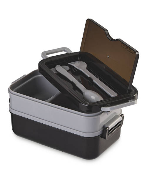 Details 1, 2-Tier Bento Box