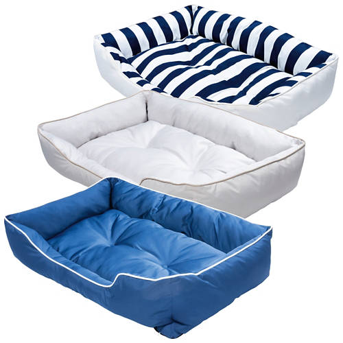 Gruppo 1, Cuccia rinfrescante per animali domestici, blu navy, grande