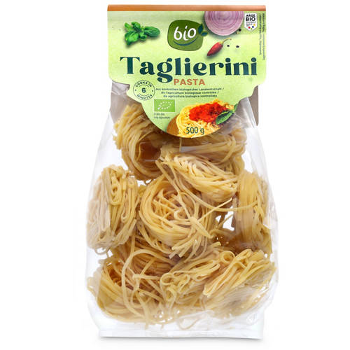 Sprednji posnetek 1, Bio testenine, taglierini