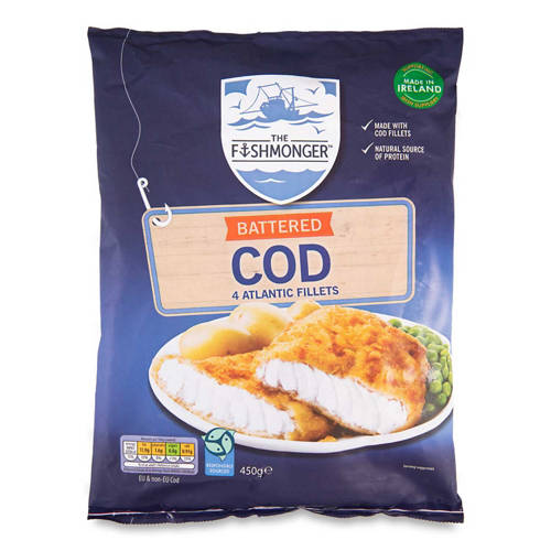 Battered Cod 450g