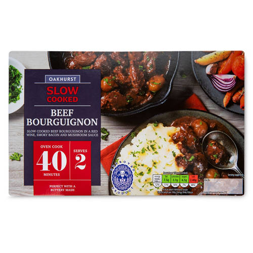 Slow Cooked Beef Bourguignon