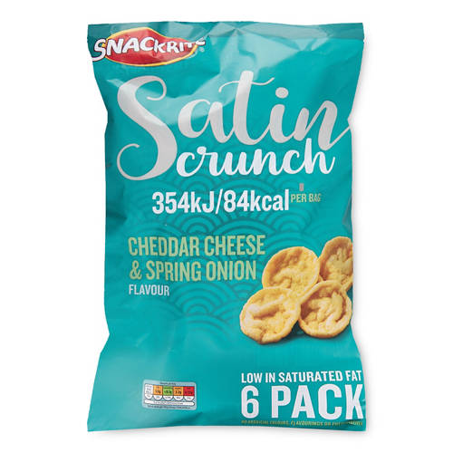 Cheese & Onion Satin Crunch 120g