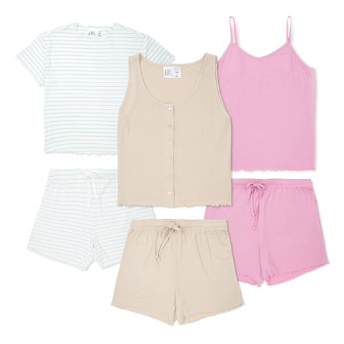 Gruppo 1, Pigiama da donna, a righe, L 44/46